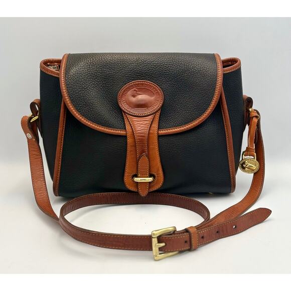 Dooney & Bourke Essex Leather Crossbody1980s Vintage All Weather Leather Bag